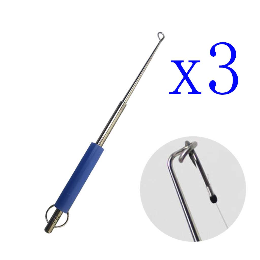 Fishing Hook Remover - 3팩 스테인리스 스틸 낚시 바늘 제거기