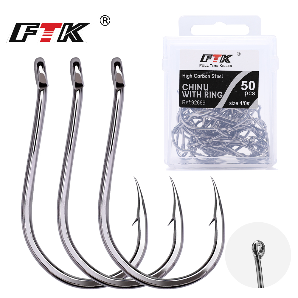 Fishing Hook Assortment - FTK CHINU 원형 잉어 눈 낚시