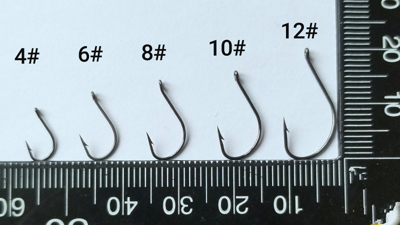 약간 슬라임 얇은 낚시 후크, 스트림 고탄소강 가시 낚 - Fishing Hook Circle 리뷰 및 가격
