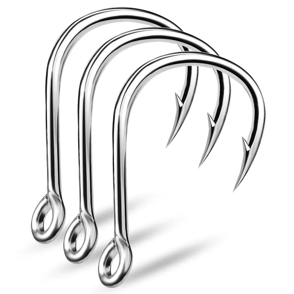 링 아이 Fishhooks 낚시 후크 실버 가시 서클  - Fishing Hook Assortment 리뷰 및 가격