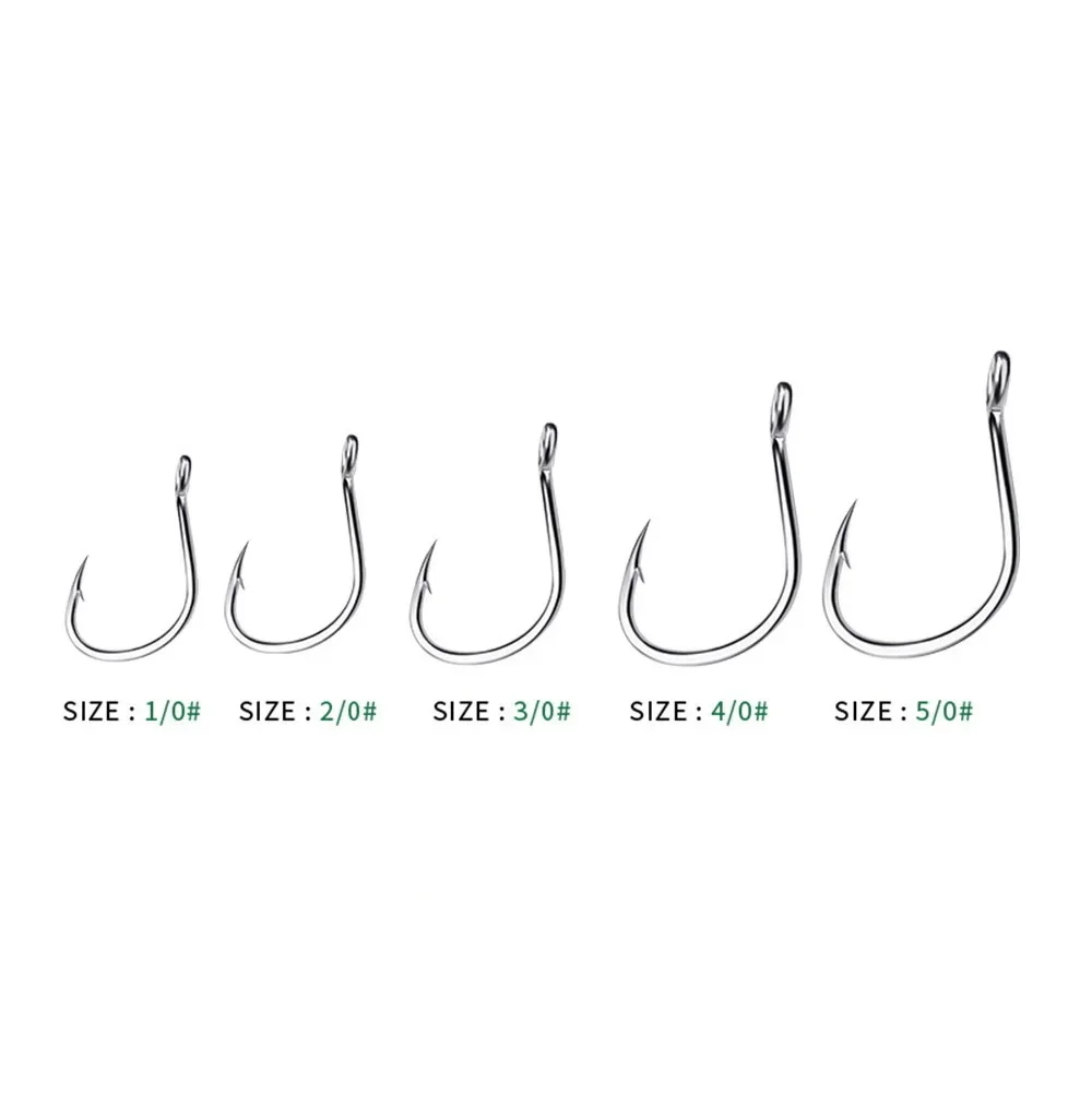 링 아이 Fishhooks 낚시 후크 실버 가시 서클  - Fishing Hook Assortment 리뷰 및 가격