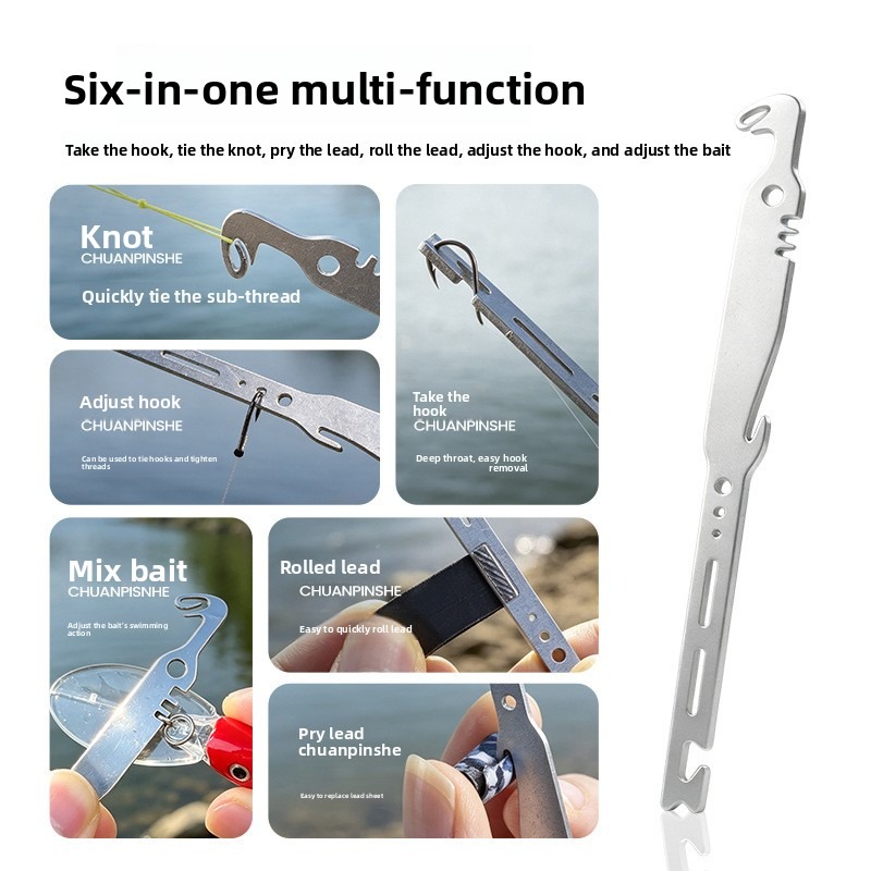 QAJTAO 6-in-1 스테인리스 스틸 낚싯바늘 제거 - Fishing Hook Remover 리뷰 및 가격