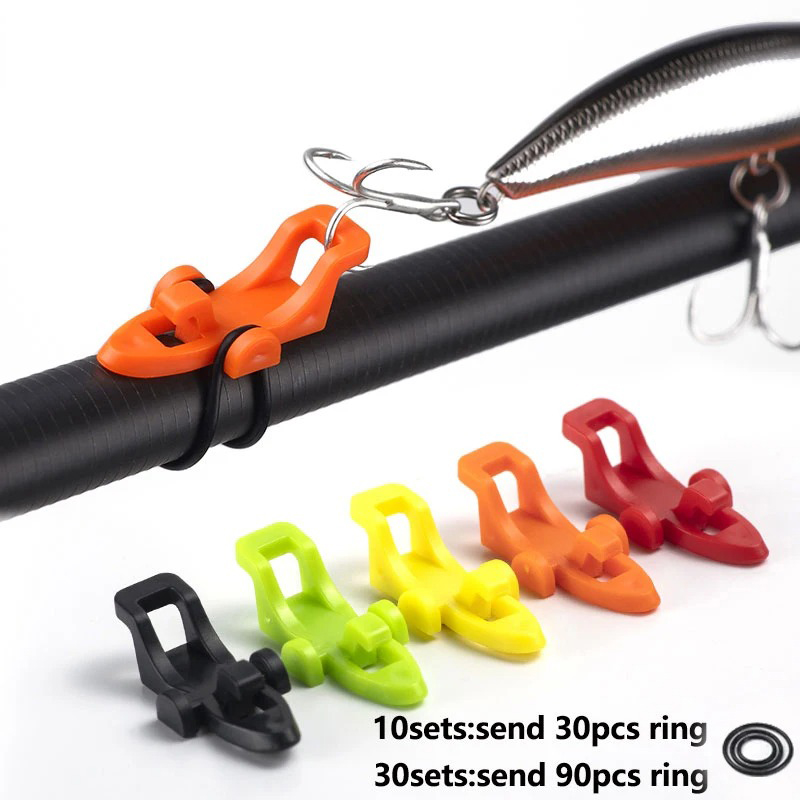 10-30개 낚싯대 훅 키퍼 루어 미끼 홀더 루어 액세 - Fishing Hook Jig 리뷰 및 가격
